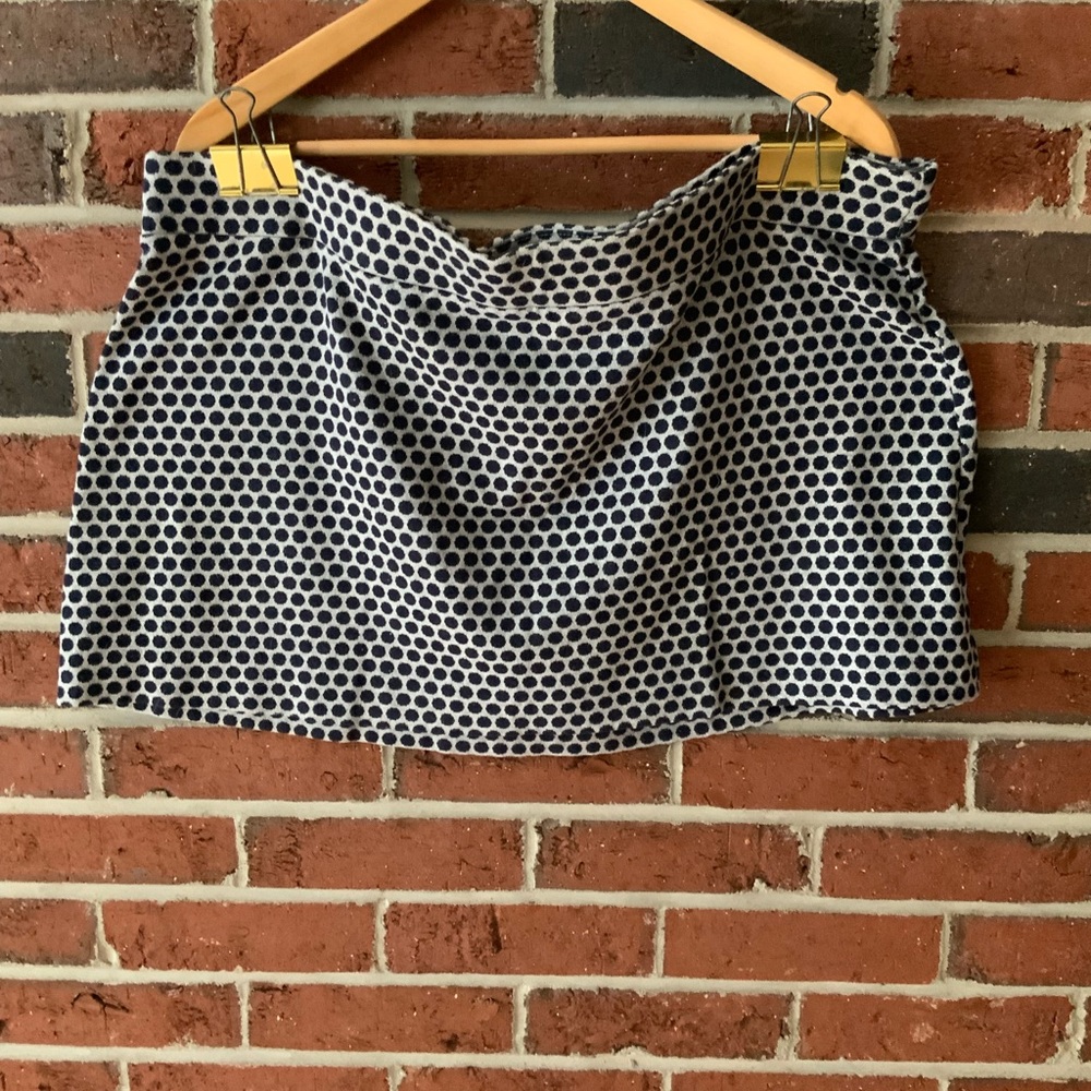 Gap polka dot mini skirt